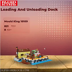 MOULD KING 10109 Loading And Unloading Dock