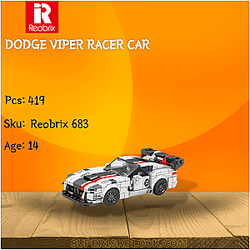 REOBRIX 683 Dodge Viper Racer Car
