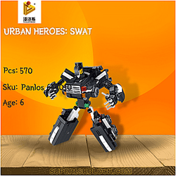 PANLOSBRICK 659010 Urban Heroes: SWAT