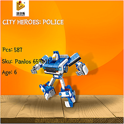PANLOSBRICK 659011 City Heroes: Police