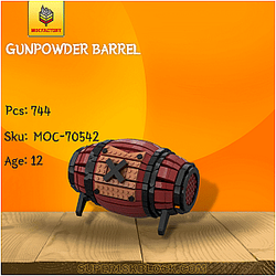 MOC Factory 70542 Gunpowder Barrel