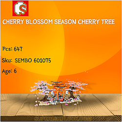 SEMBO 601075 Cherry Blossom Season Cherry Tree