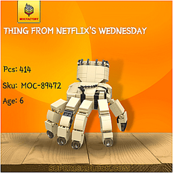 MOC Factory 89472 Thing from Netflix's Wednesday