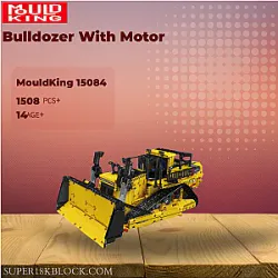 MOULD KING 15084 Bulldozer With Motor