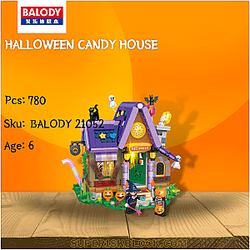 BALODY 21052 Halloween Candy House