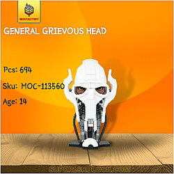 MOC Factory 113560 General Grievous Head