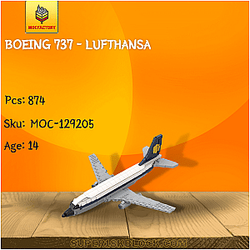 MOC Factory 129205 Boeing 737 - Lufthansa