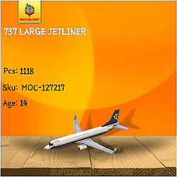 MOC Factory MOC-127217 737 Large Jetliner