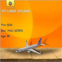 MOC Factory 127873 737 Large Jetliner