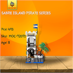 MOC Factory 72071 Sabre Island Pirate Series