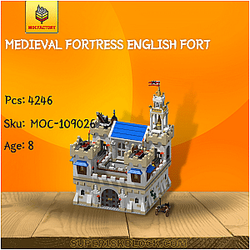 MOC Factory 109026 Medieval Fortress English Fort