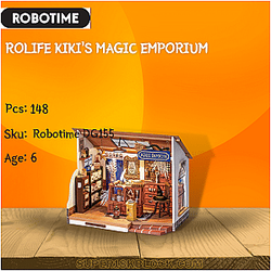 Robotime DG155 Rolife Kiki's Magic Emporium
