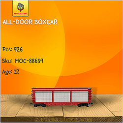 MOC Factory 88659 All-Door Boxcar
