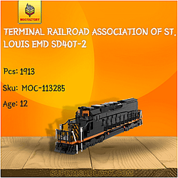 MOC Factory 113285 Terminal Railroad Association of St. Louis EMD SD40T-2