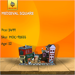 MOC Factory 91655 Medieval Square