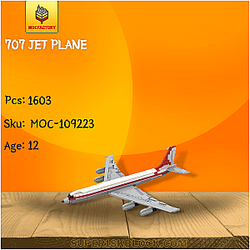 MOC Factory 109223 707 Jet Plane