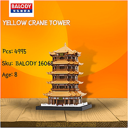 BALODY 16068 Yellow Crane Tower