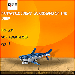 QMAN / ENLIGHTEN / KEEPPLEY 42113 Fantastic Ideas: Guardians of the Deep