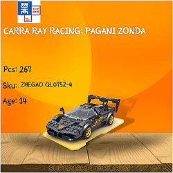 ZHEGAO QL0752-4 Carra Ray Racing: Pagani Zonda