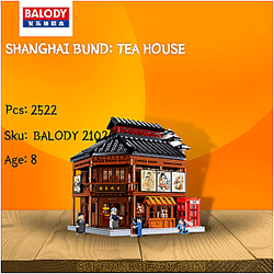 BALODY 21026 Shanghai Bund: Tea House