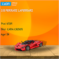 CaDa C61505 1:8 Ferrari Laferrari
