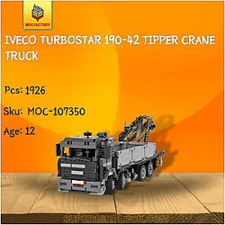 MOC Factory 107350 Iveco Turbostar 190-42 Tipper Crane Truck