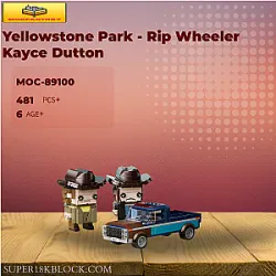 MOC Factory 89100 Yellowstone Park - Rip Wheeler Kayce Dutton