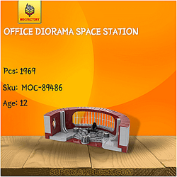 MOC Factory 89486 Office Diorama Space Station