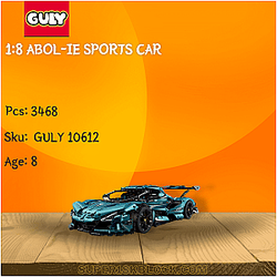 GULY 10612 1:8 ABOL-IE Sports Car