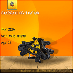 MOC Factory 89478 Stargate SG-1 Ha'tak
