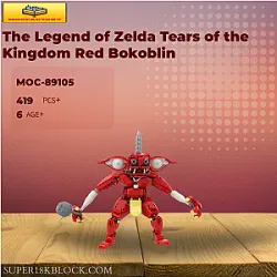 MOC Factory 89105 The Legend of Zelda Tears of the Kingdom Red Bokoblin