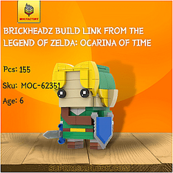 MOC Factory 62351 Brickheadz Build Link from The Legend of Zelda: Ocarina of Time