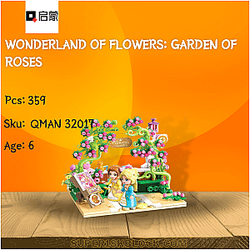 QMAN / ENLIGHTEN / KEEPPLEY 32017 Wonderland of Flowers: Garden of Roses