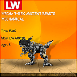 LW 60030 Mecha T-Rex Ancient Beasts Mechanical