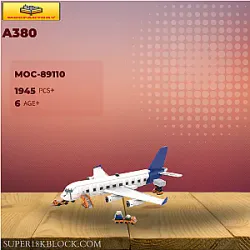 MOC Factory 89110 A380