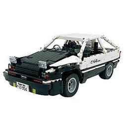 18K K91 Head text D Fujiwara tofu shop Toyota AE86 drift - Technician block