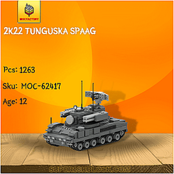 MOC Factory 62417 2K22 Tunguska SPAAG