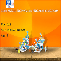 ZHEGAO QL2215 Icelandic Romance: Frozen Kingdom