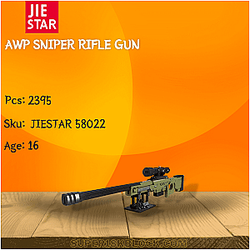JIESTAR 58022 AWP Sniper Rifle Gun