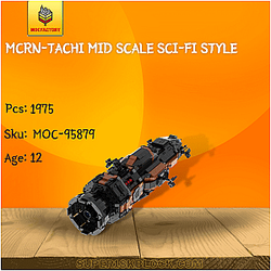 MOC Factory 95879 MCRN-Tachi Mid Scale Sci-Fi Style