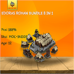 MOC Factory 141103 Edoras Rohan Bundle 8 in 1