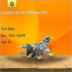 MOC Factory 32199 Sukhoi SU-37 TERMINATOR