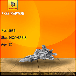MOC Factory 35918 F-22 RAPTOR