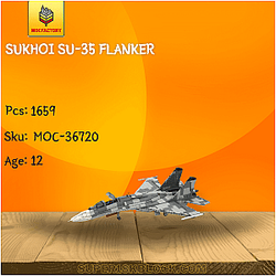 MOC Factory 36720 Sukhoi SU-35 Flanker