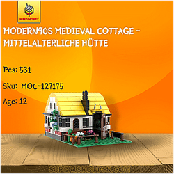 MOC Factory 127175 Modern90s Medieval Cottage - Mittelalterliche Hütte