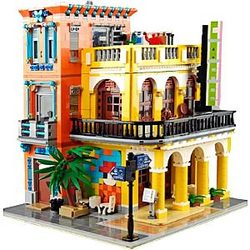 18K K120 Small Town Story: Mini Havana Cafe - Modular Building Block