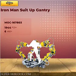 MOC Factory 167803 Iron Man Suit Up Gantry