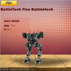 MOC Factory 101613 BattleTech Flea BattleMech