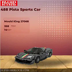 MOULD KING 27068 488 Pista Sports Car