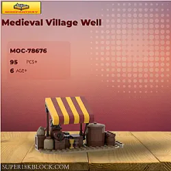 MOC Factory 78676 Medieval Village Well
